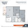 2 Bedroom - 1032 Floor Plan 2 Bedroom - 1032 Floor Plan at Walnut Trails Apartments, Elkhart